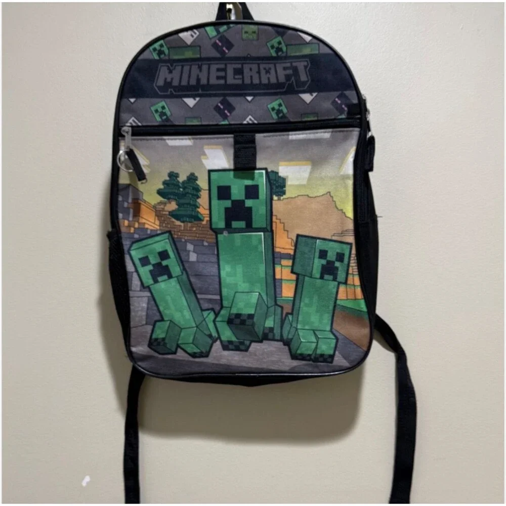 Minecraft backpack creeper